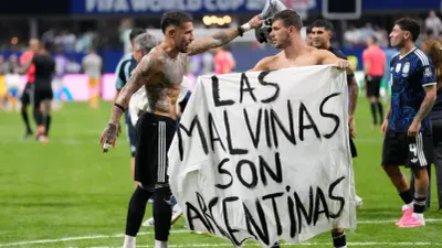 Solicita Reino Unido a la FIFA indagar a Argentina por mensaje sobre las Malvinas