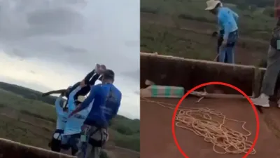 Muere joven tras ser lanzada sin cuerda en salto extremo en Brasil