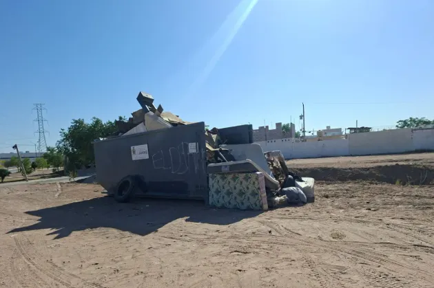 Instalan contenedores para depositar tiliches en cuatro puntos de Juárez