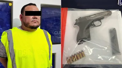 Arrestan a hombre armado por violencia familiar en colonia Oasis Revolución