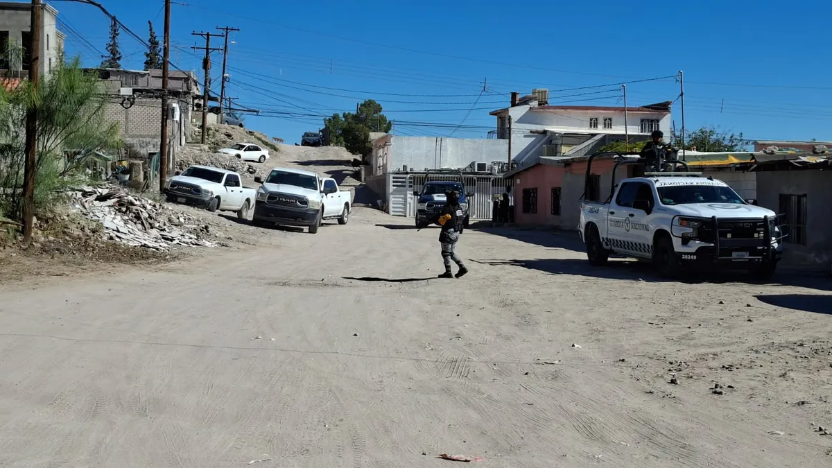 Autoridades llevan a cabo 4 cateos en viviendas del poniente de Juárez