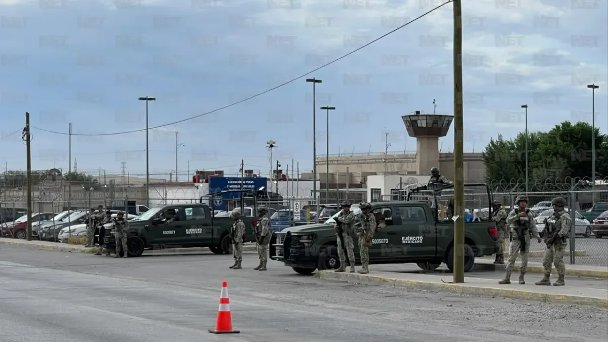Fuerte operativo en el Cereso 3; participan Ejército y Guardia Nacional