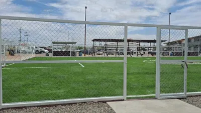 Avanzan obras deportivas del programa Mundial Social en Juárez