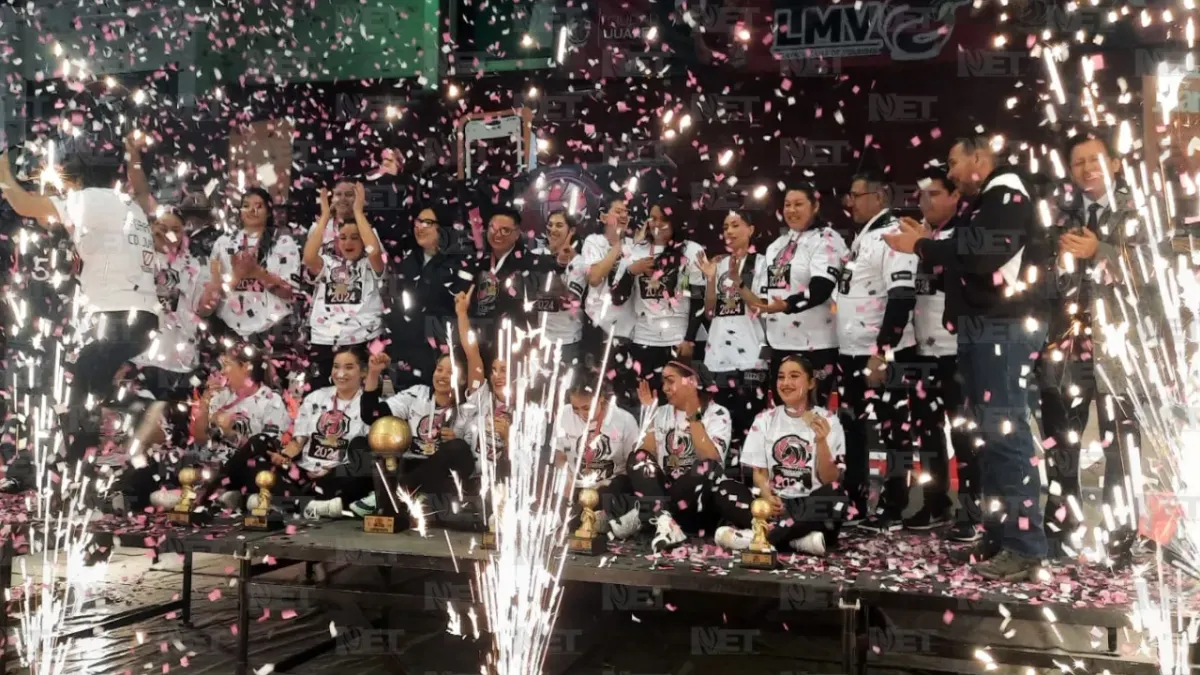 Las Indomables juarenses triunfan en final de voleibol 