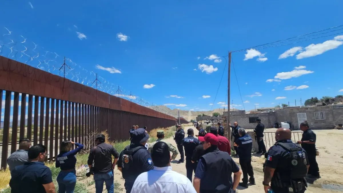 Mantienen operativo en Anapra para reforzar vigilancia fronteriza