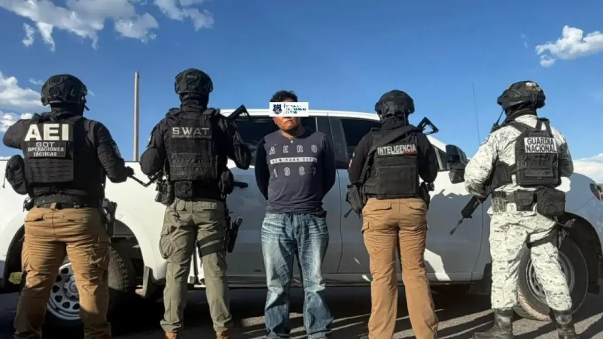 Detienen a 'El Cholo', presunto generador de violencia en zona serrana