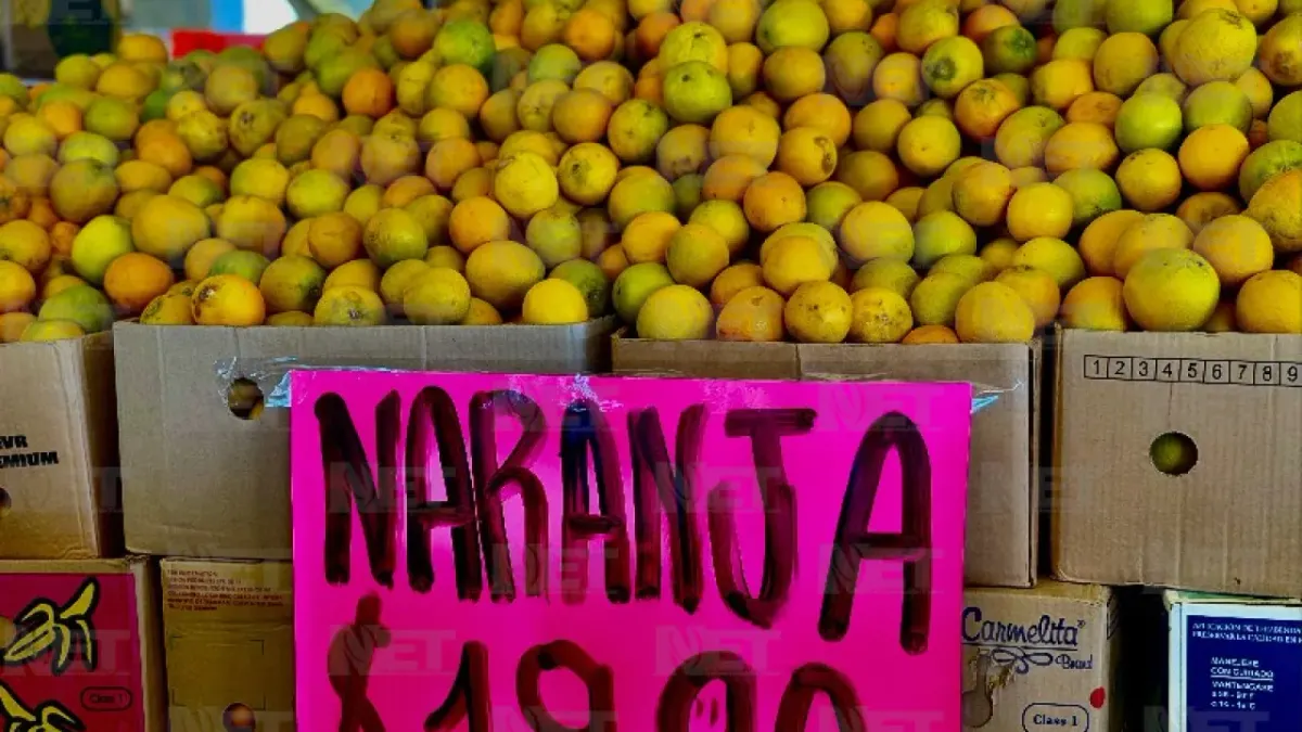 Llegan tráileres con frutas y verduras en remate a Ciudad Juárez