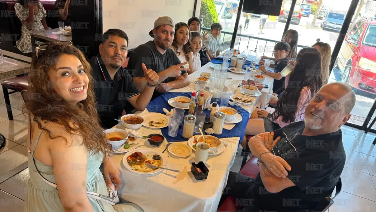 Familias celebran el Día del Padre en restaurantes de Ciudad Juárez