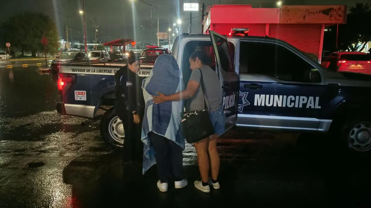 Atiende Policía Municipal más de 70 reportes de auxilio por lluvias