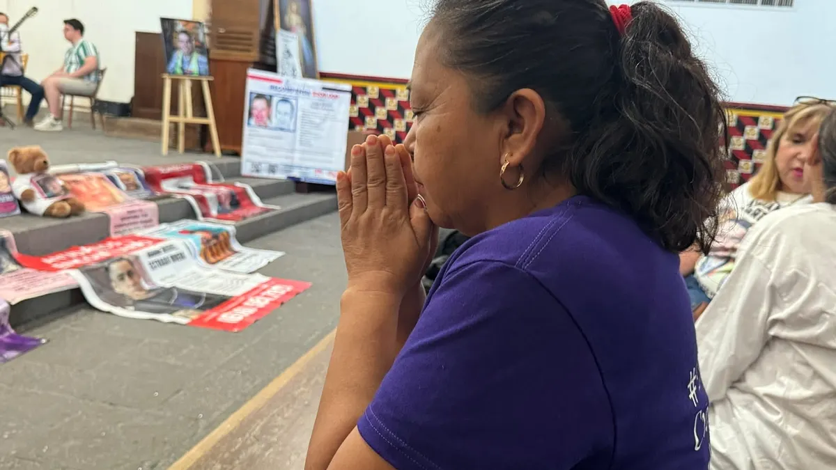 Realizan misa por desaparecidos en iglesia de la Misión de Guadalupe