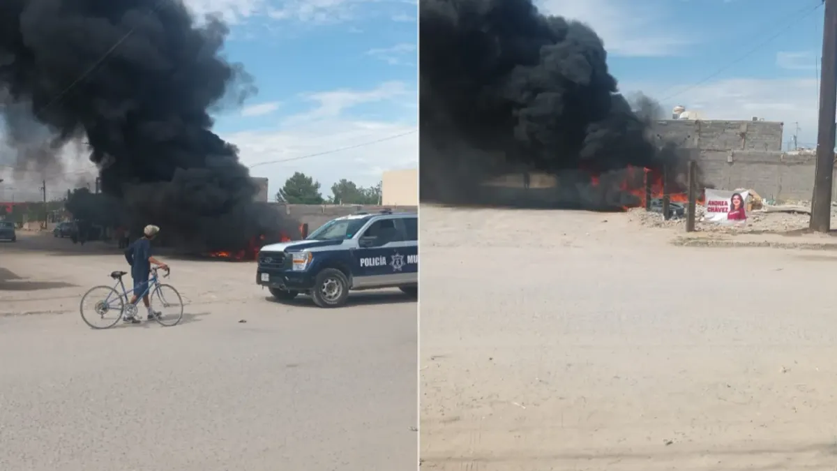 Vecinos controlan incendio en Salvárcar antes de llegada de Bomberos