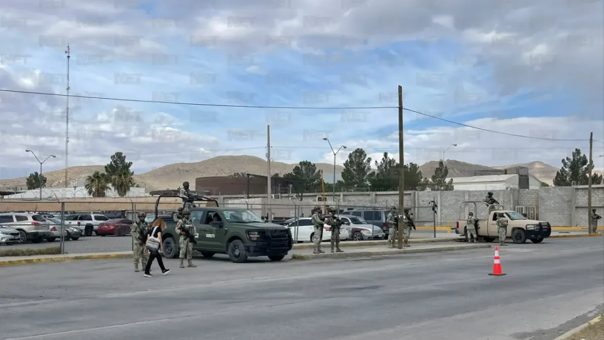 Fuerte operativo en el Cereso 3; participan Ejército y Guardia Nacional