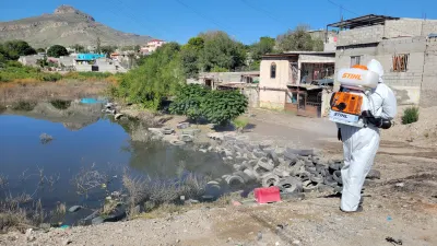 Intensifican nebulizaciones en Anapra y Pánfilo Natera por lluvias
