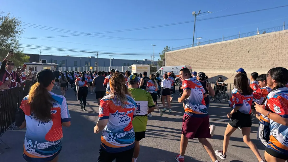 Celebra JMAS cuarta edición de la Carrera por el Cuidado del Agua en Juárez