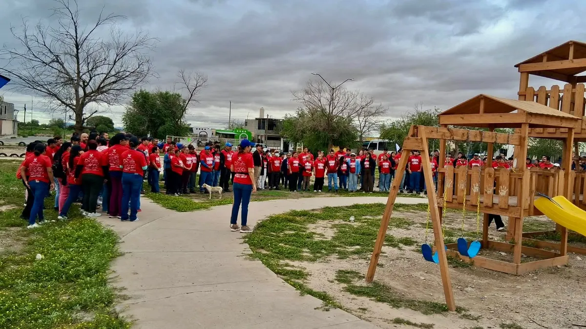 Jornada de limpieza reúne a 150 voluntarios en parque de Riberas del Bravo