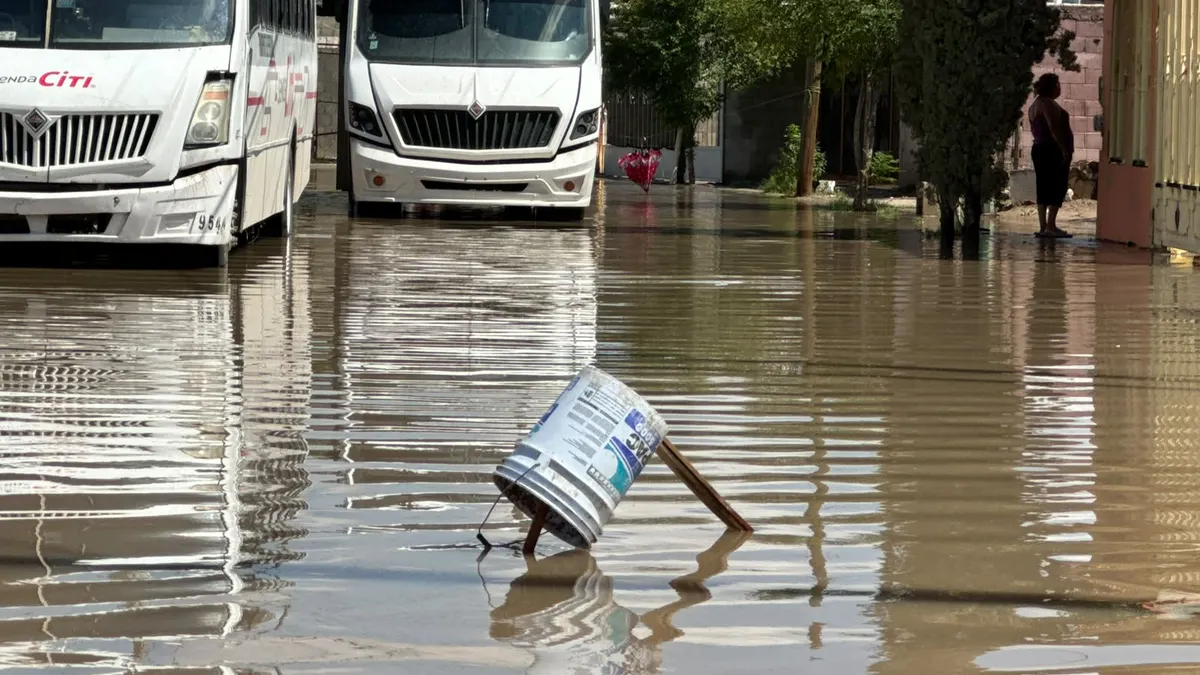 Reportan más de 50 viviendas dañadas por lluvias en Riberas del Bravo Etapa VIII