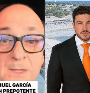 Acusa Lalo España de prepotente a Samuel García tras ser desalojado de un foro