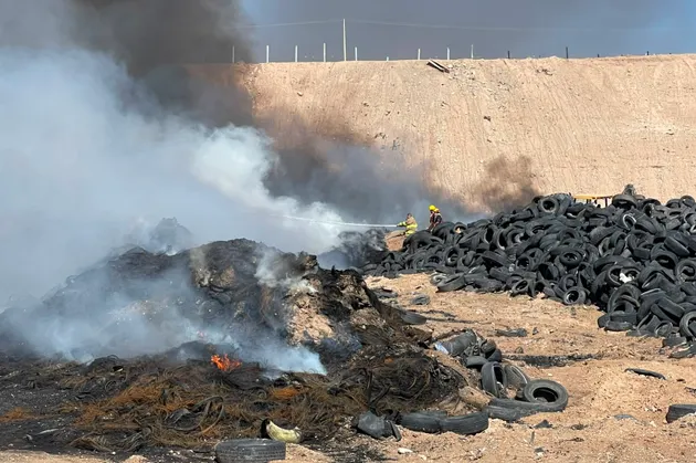 Presenta Municipio denuncia ante FGR por incendio en relleno sanitario