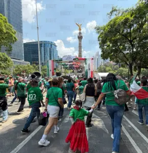 Limitan a 25 mil aficionados festejos en el Ángel de la Independencia