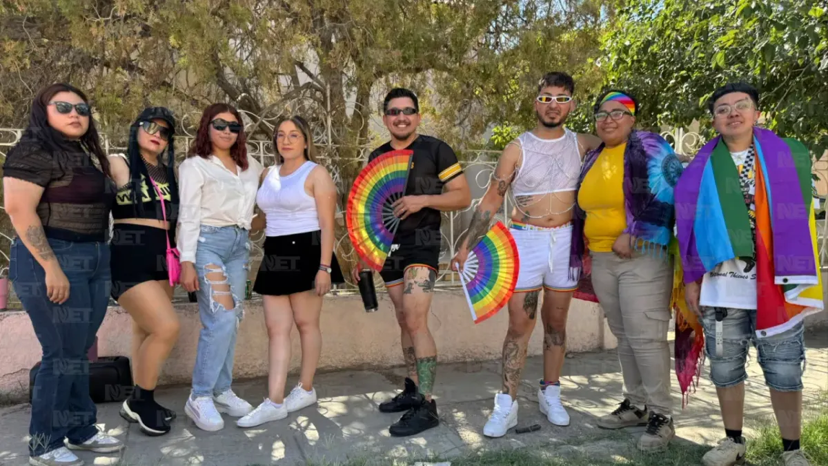 Retrasan marcha LGBT+ por baja afluencia en Ciudad Juárez