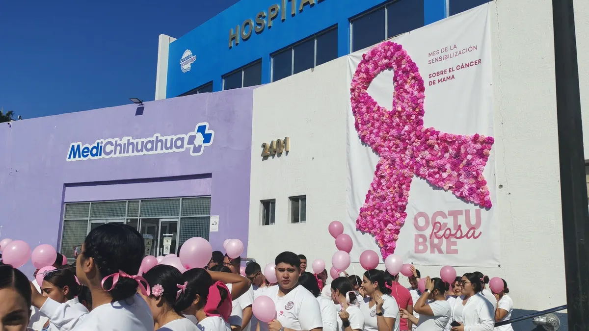 Conmemora Hospital General de Juárez el Día contra el Cáncer de Mama