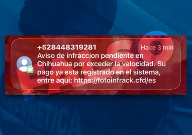 Alerta SSPE por fraude en falsos mensajes de fotomultas