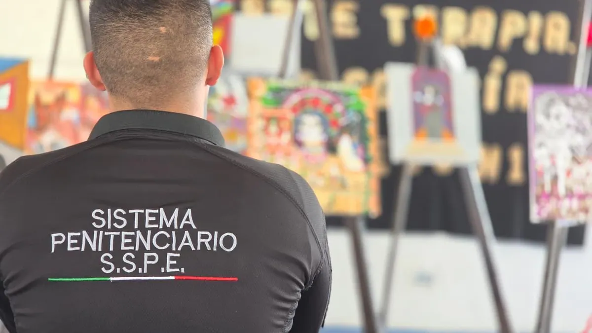 Presentan 22 obras de arte de internos del Cereso 1 en Chihuahua