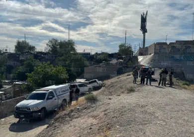Localizan a hombre sin vida en dique de la colonia Pancho Villa