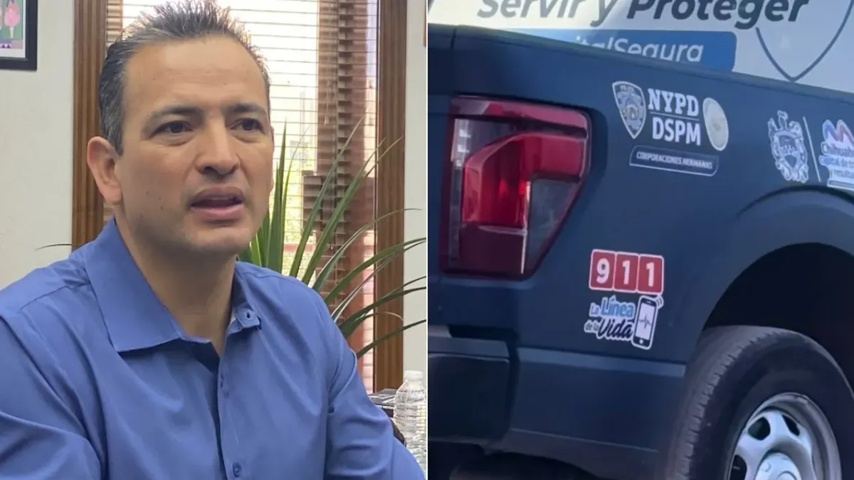 Responde Bonilla a Sheinbaum por críticas a patrullas con logos de NY