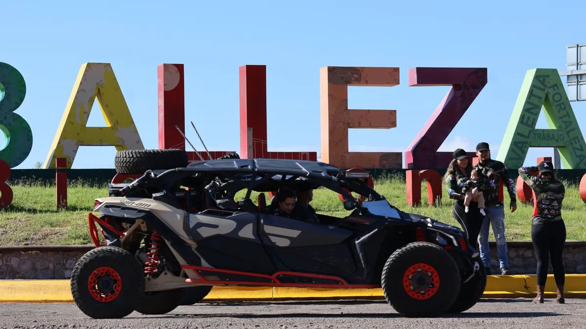 Reciben Balleza y Jiménez eventos de turismo de aventura este fin de semana