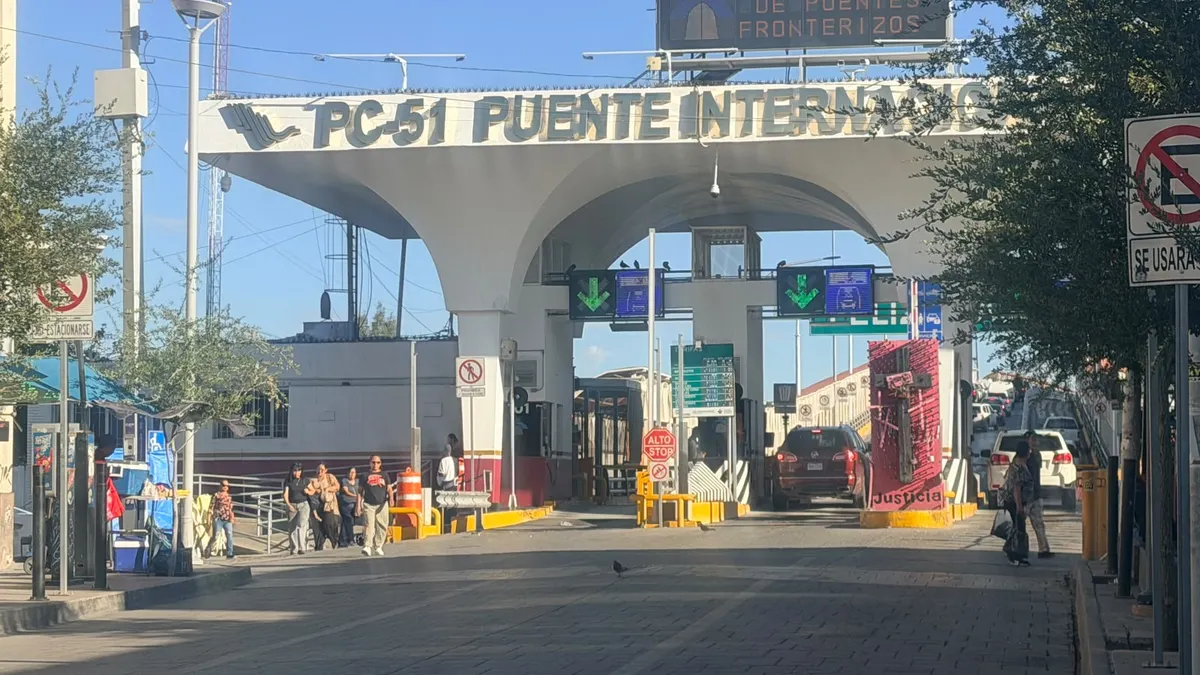 Sin filas en cruces a El Paso esta mañana
