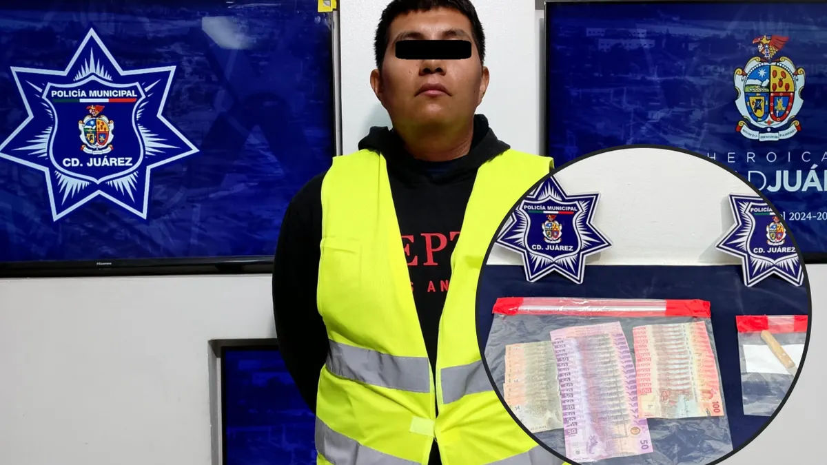Capturan a sospechoso de asaltar más de 20 tiendas de conveniencia en Juárez