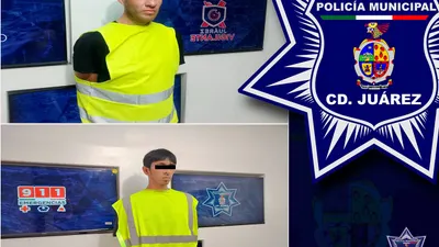 Capturan a dos prófugos por violencia familiar y robo en Juárez