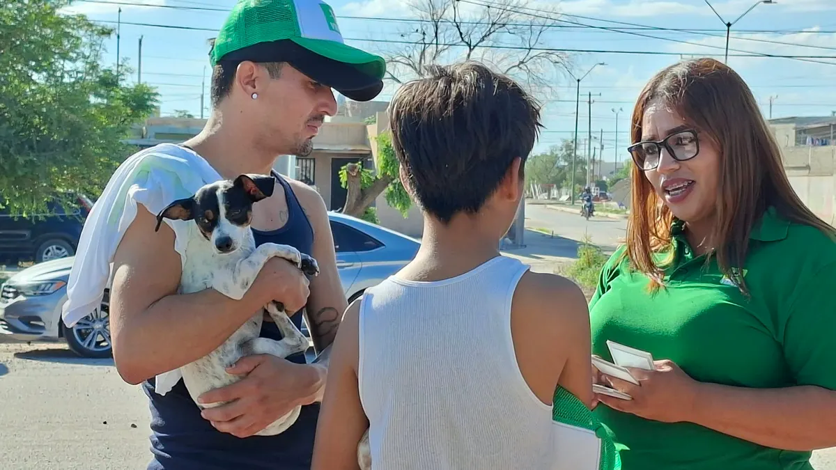 Realizan jornada de vacunación para mascotas en Riberas del Bravo