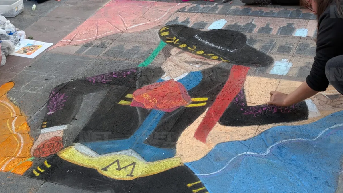 Artistas transforman el Centro Histórico con GisArte en Juárez