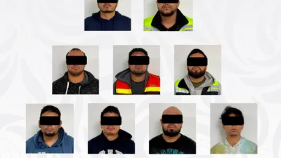 Caen 9 presuntos integrantes de célula dedicada al robo de transportistas en SLP
