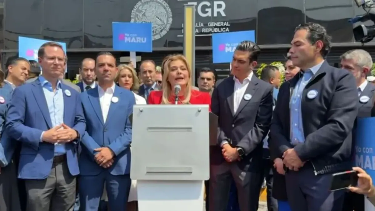 Acusa Maru persecución política antes de comparecer ante la FGR