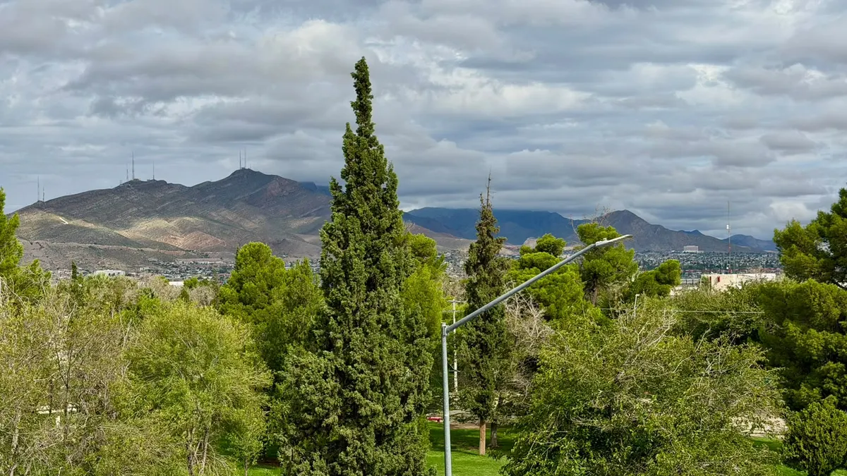 Pronostican 100% de probabilidad de lluviapara esta tarde en Juárez