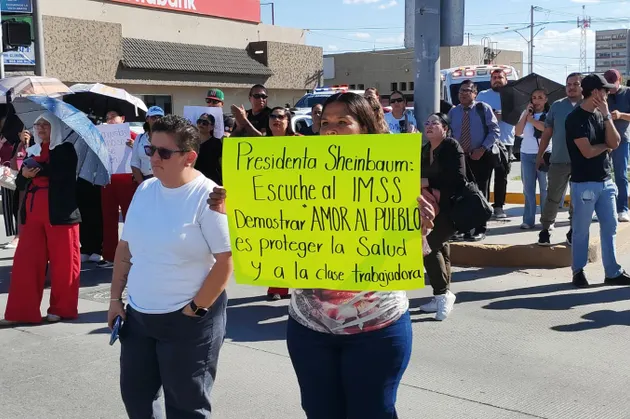 Asegura IMSS que hospitales y clínicas operan pese a protestas de trabajadores