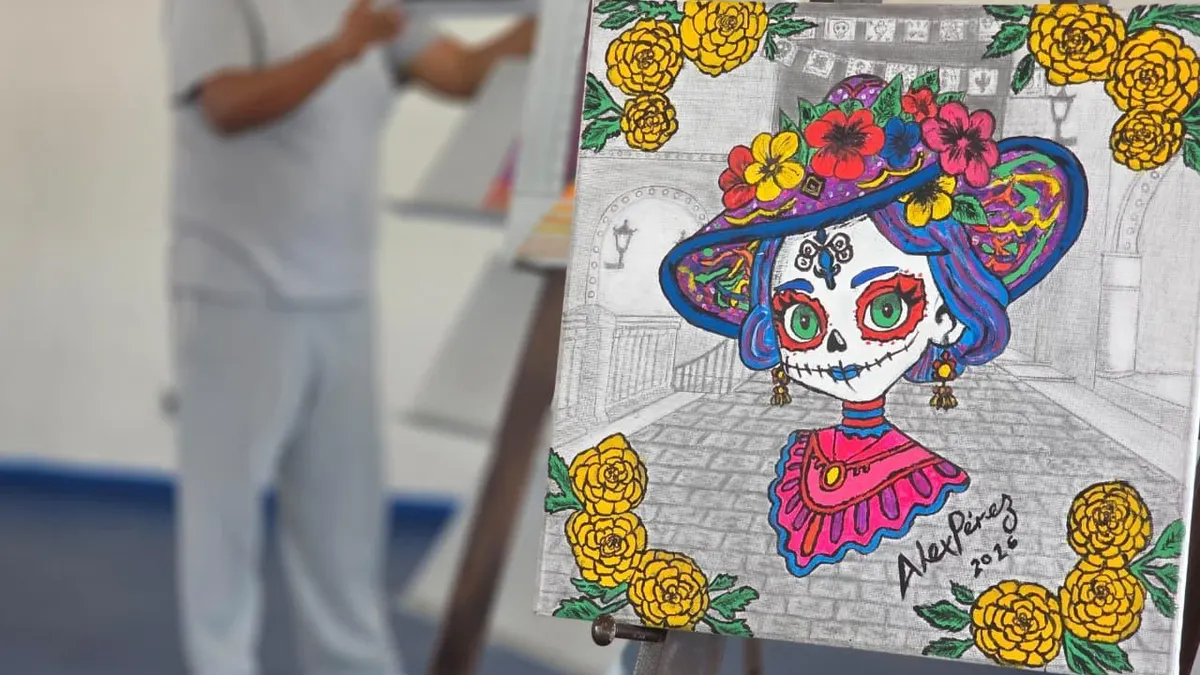 Presentan 22 obras de arte de internos del Cereso 1 en Chihuahua