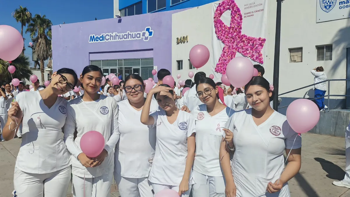 Conmemora Hospital General de Juárez el Día contra el Cáncer de Mama