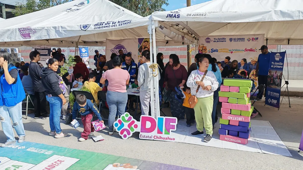 Gobierno del Estado lleva Feria de Salud y Servicios a colonia Anapra