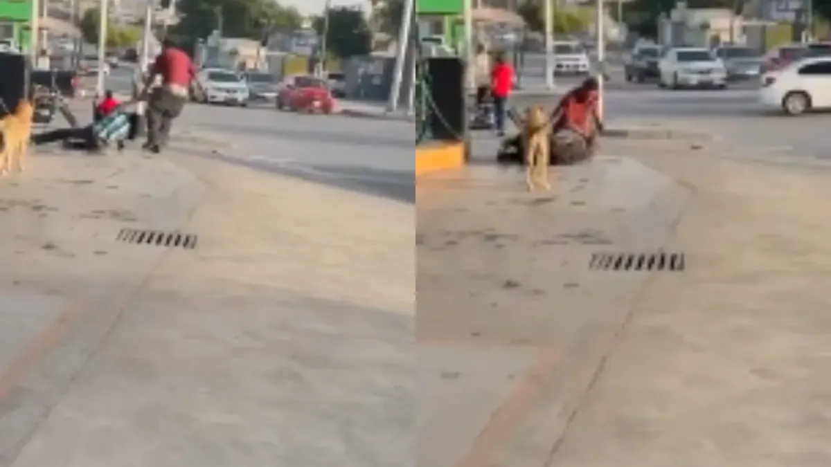 Hombre golpea a joven tras presunto incidente con su hija en Juárez