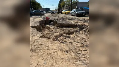 Vecinos de Tierra Nueva piden escombro para reparar calle dañada por lluvias
