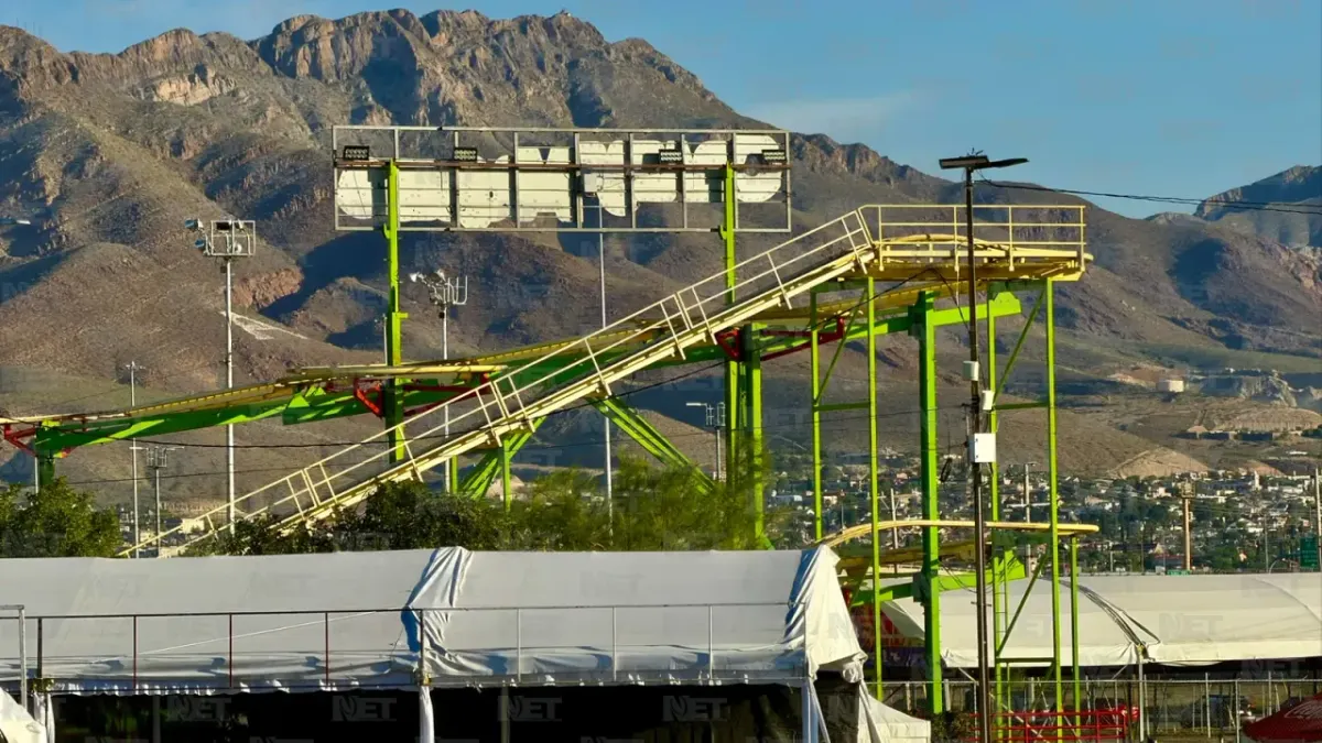 Comienza montaje de Feria Canaco Juárez rumbo a su inauguración