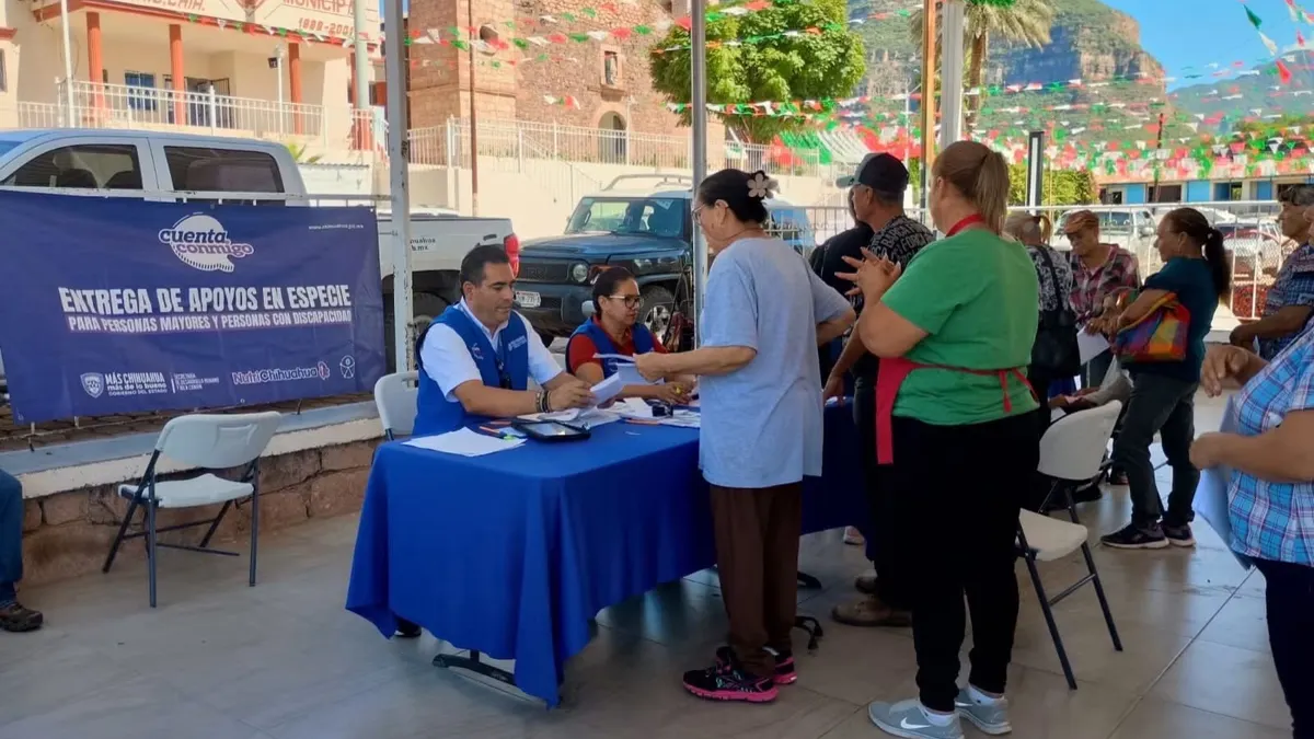 Avanza segunda entrega de apoyos alimentarios en Chihuahua
