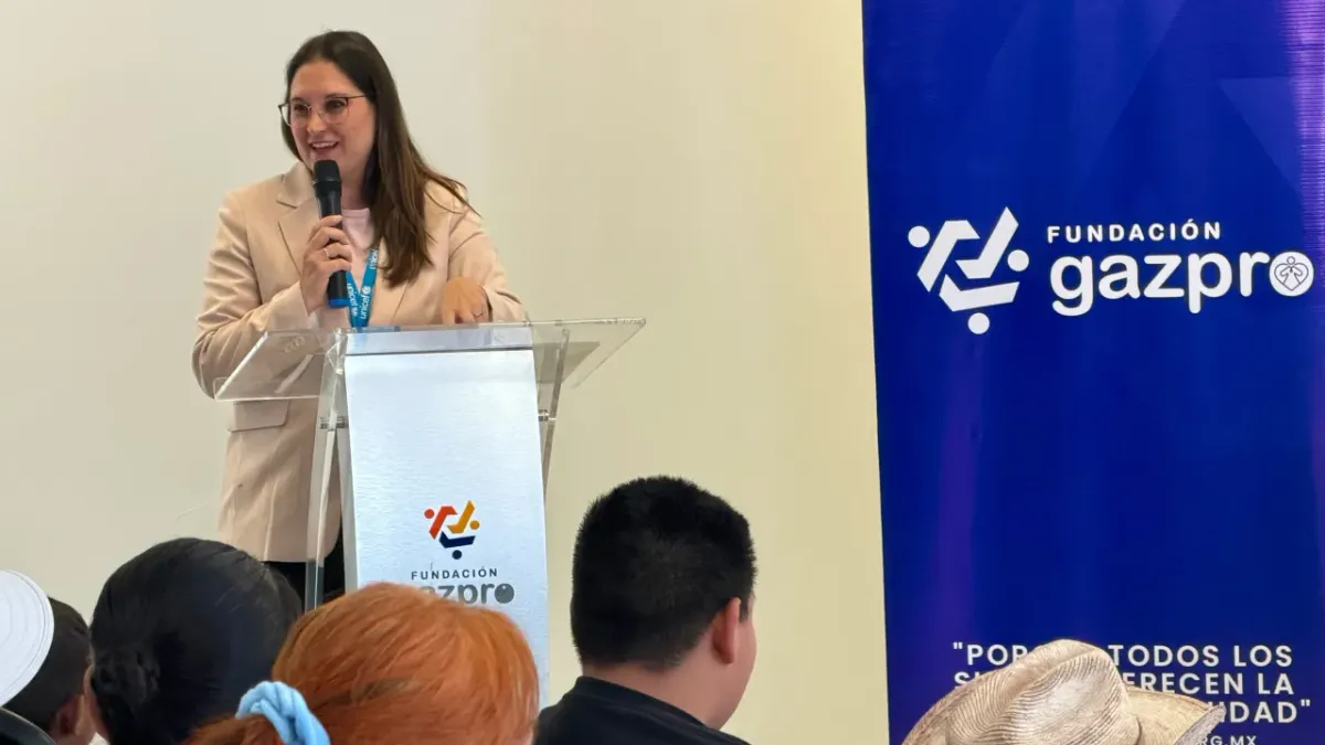 Fundación Gazpro y Unicef unen esfuerzos por la niñez en Juárez