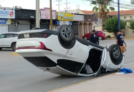 Dos accidentes viales afectan tráfico en Paseo de la Victoria