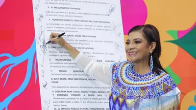 Firma Clara Brugada Código de Ética y Cero Corrupción en CDMX