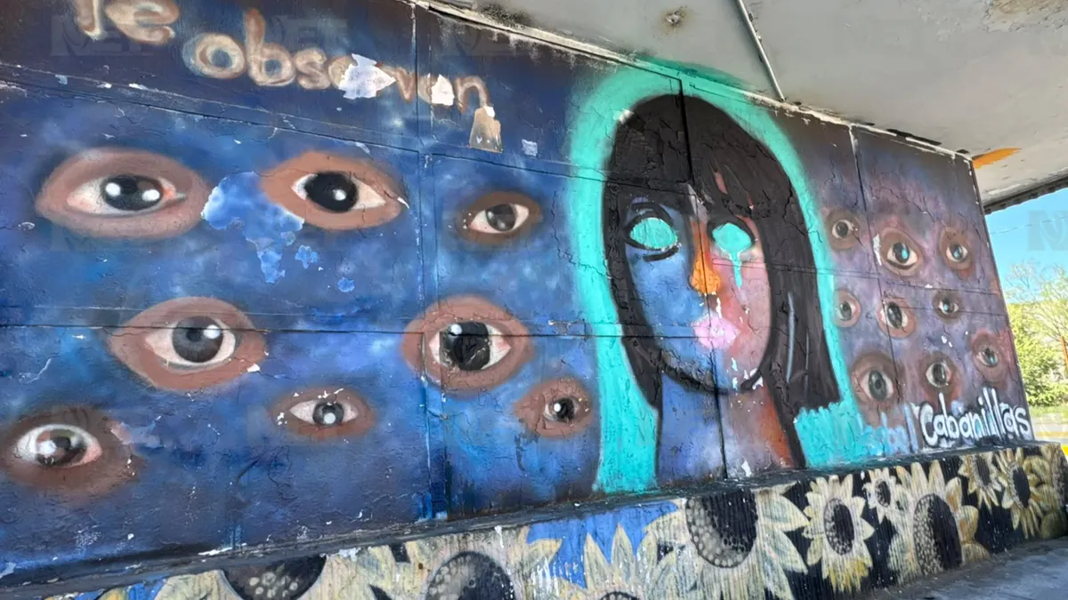 Comunidad de Juárez se une para restaurar el mural de Isabel Cabanillas